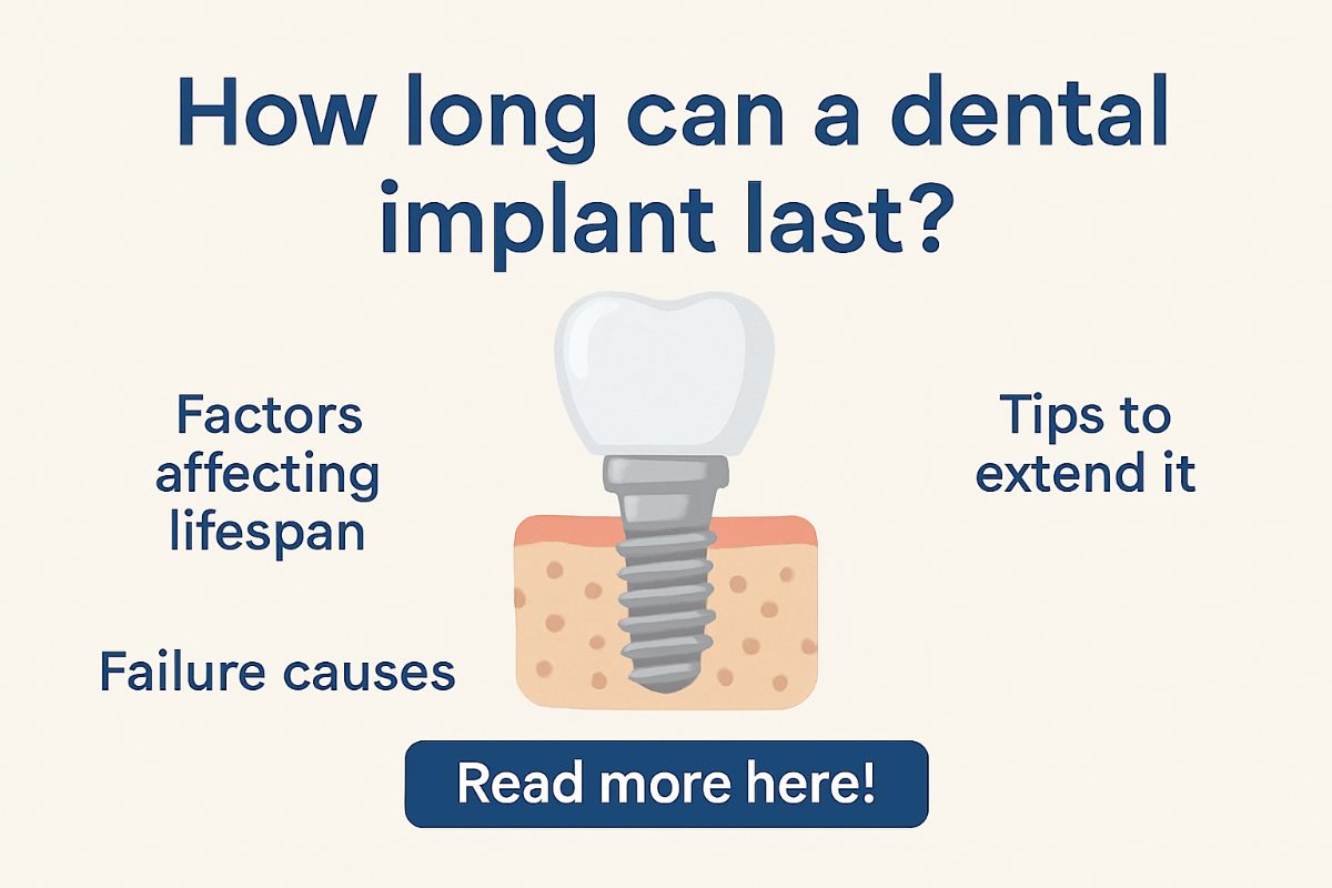 How Long Can A Dental Implant Last? Lifespan Tips From NuSmile Dental
